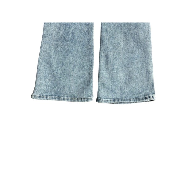 Gap Denim Youth Girls 70s Flare Jeans  Size 7  Light Wash  Retro Hippie Boho BTS - Picture 5 of 10